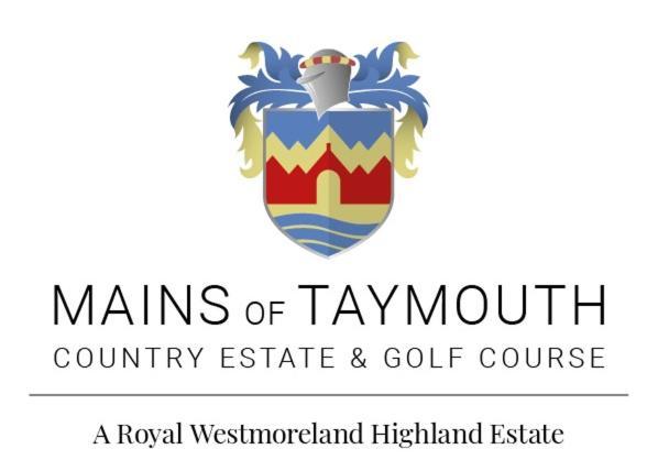 Mains Of Taymouth Country Estate 5* Maxwell Villas Кенмор Экстерьер фото
